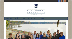 Desktop Screenshot of lowcountryinsurance.com