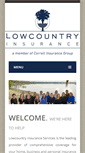 Mobile Screenshot of lowcountryinsurance.com